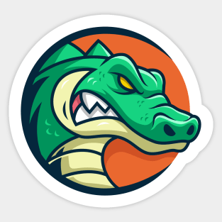 Crocodile Sticker